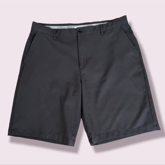 Izod Golf Men's Flat Front Shorts Size 36 - Picture 1 of 5